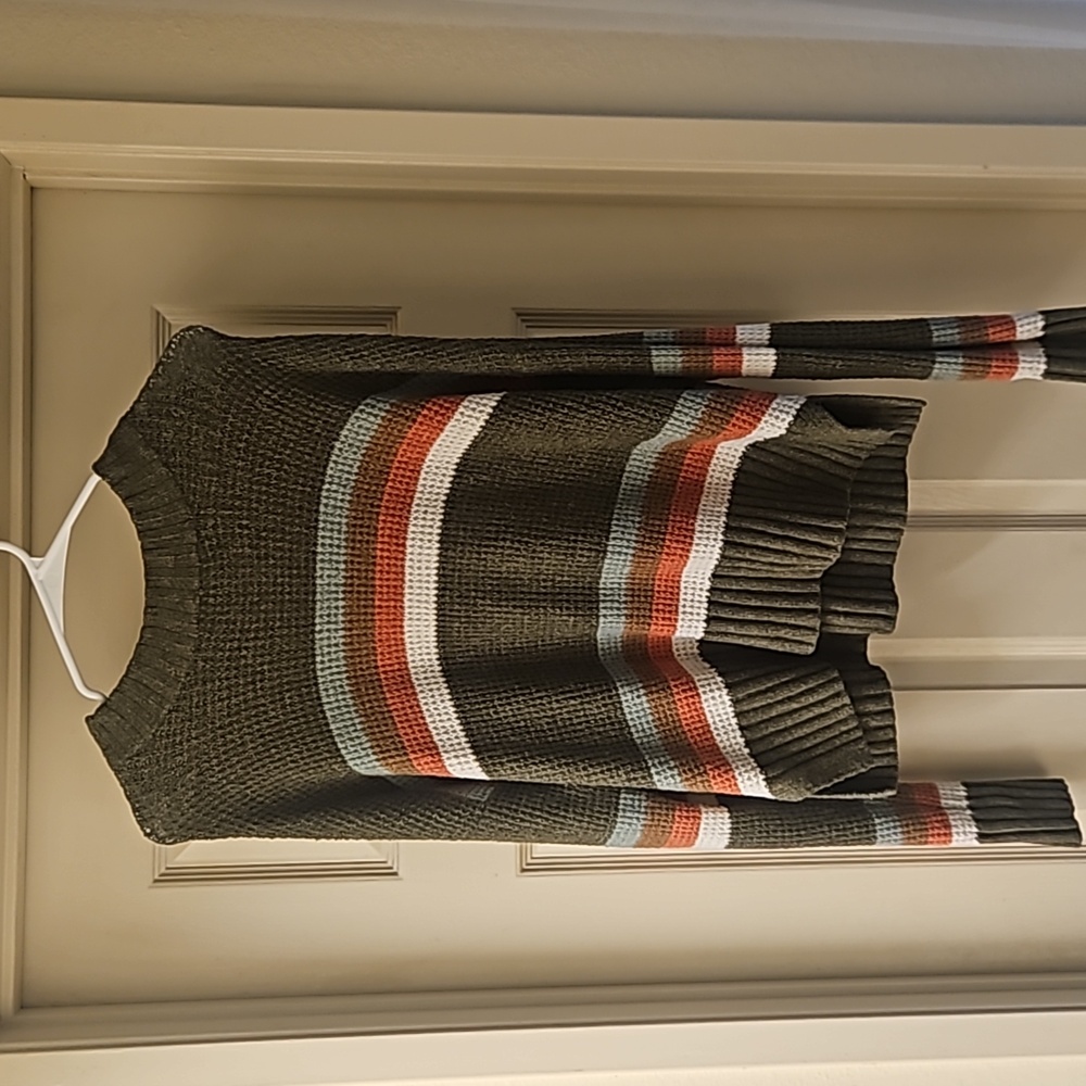 So Striped Sweater Size Xl